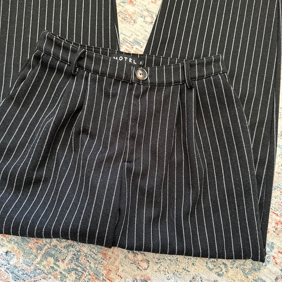 Motel Rocks Misha Wide Leg Trousers - Picture 5 of 9